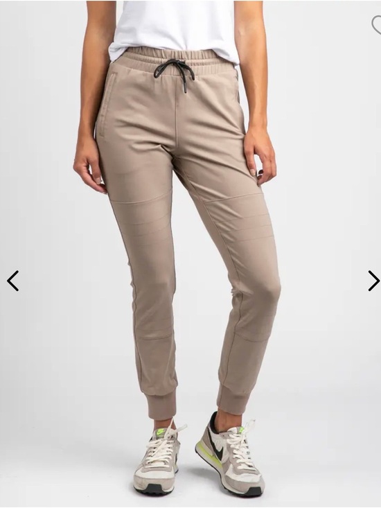 BYLT Basics Pants - BYLT Women’s Elite+ Jogger Pants in Sand - Comfortable Everyday Fit Large NEW
